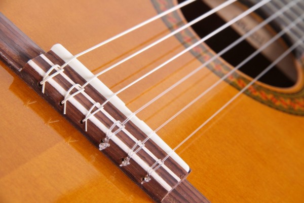Колись струни для гітари виготовлялися з жив тварин, однак сьогодні 95% струн для класики роблять з нейлону
