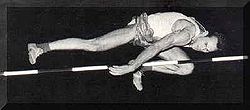 Стрибок у висоту з розбігу - дисципліна   легкої атлетики   , Що відноситься до вертикальних стрибків   технічних   видів