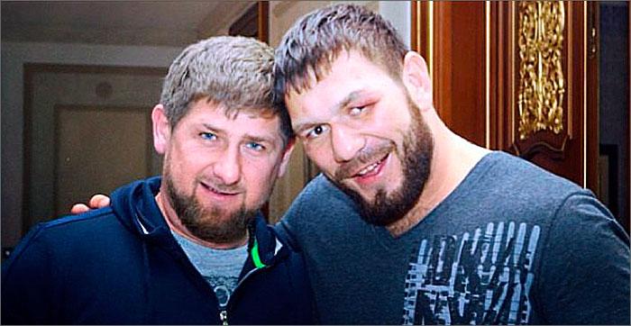 Рамзан Кадиров (зліва) і Руслан Чагаєв