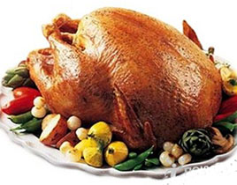 Птах - куряче та м'ясо індички продукти з великим вмістом білка