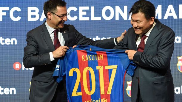 16 листопада 2016, 18:11 Переглядів:   Логотип нового спонсора з'явиться на футболці Барселони з сезону-2017/18