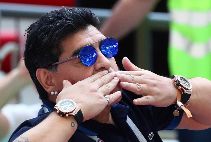 Мексиканський Дорадос де Сіналоа повідомив про призначення на пост головного тренера аргентинця, який є головою правління білоруської команди   Дієго Марадона   Фото: Reuters   Москва