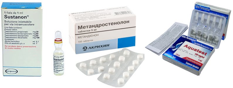 Стероїдні препарати для набору м'язової маси