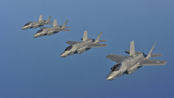 25 липня 2018, 19:59 Переглядів:   Літаки F-35A