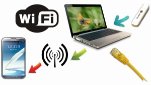 Для того щоб використовувати ноутбук як роутер, знадобиться мережева карта або бездротової адаптер, що підтримують MS Virtual Wi-Fi
