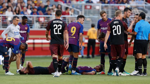 11 серпня 2018, 11:31 Переглядів:   У матчі Барселона - Севілья тренери зможуть зробити четверту заміну, якщо буде додатковий час